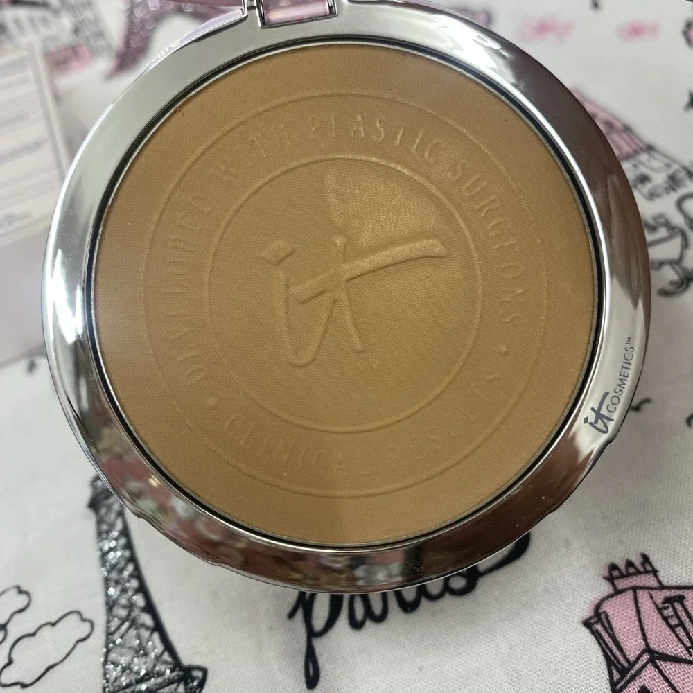 it Cosmetics YOUR SKIN BUT BETTER CC+ Airbrush Perfecting Powder Rich Read Descr